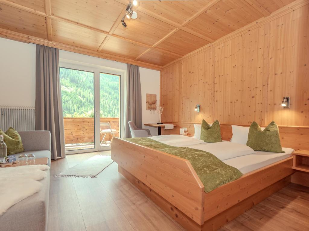Postel nebo postele na pokoji v ubytování Haus Becken