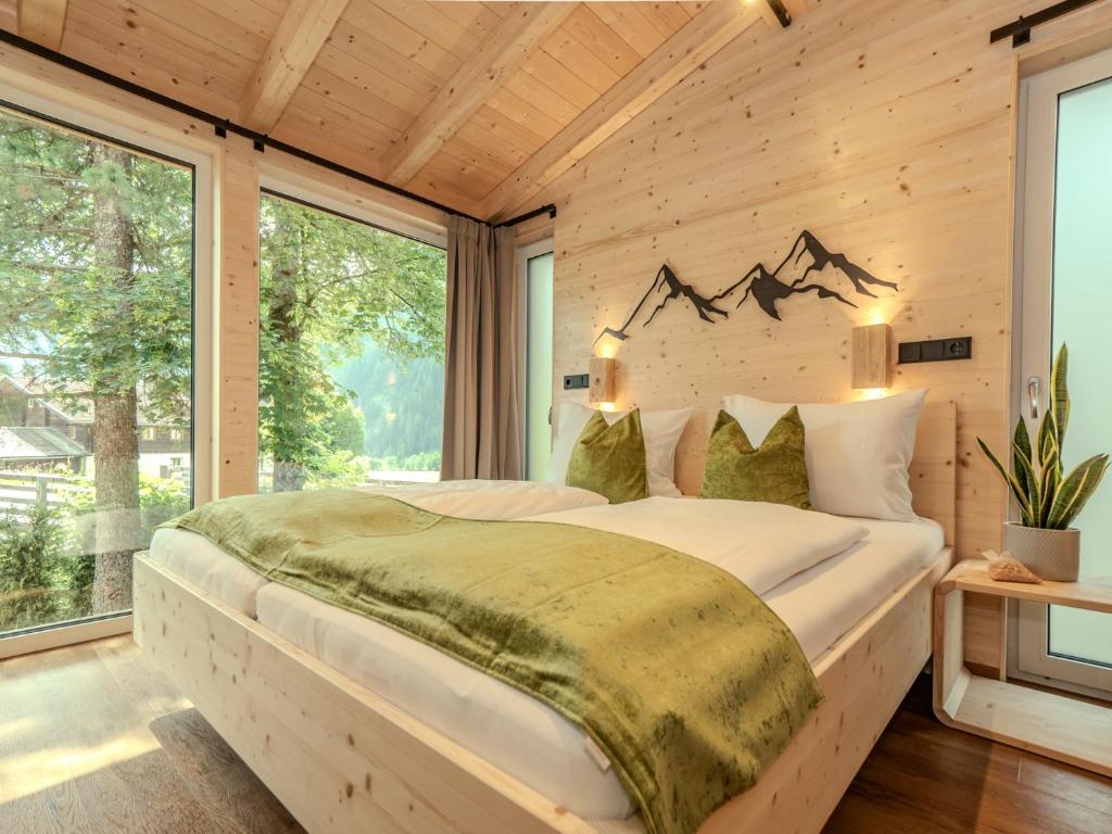 Postel nebo postele na pokoji v ubytování Haus Becken