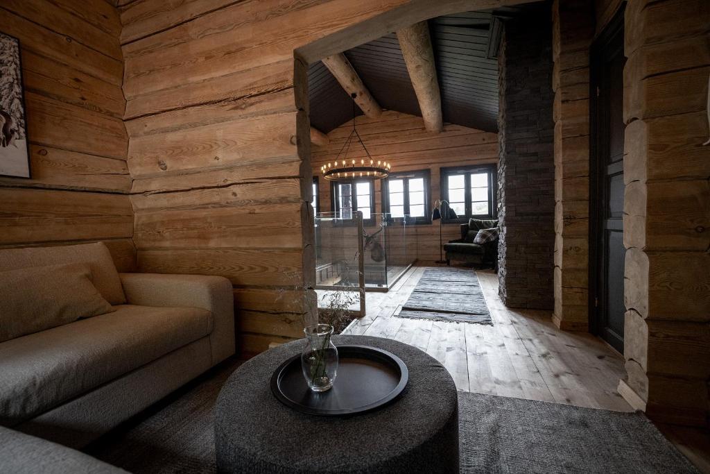 Posezení v ubytování Roalden Mountain Lodge
