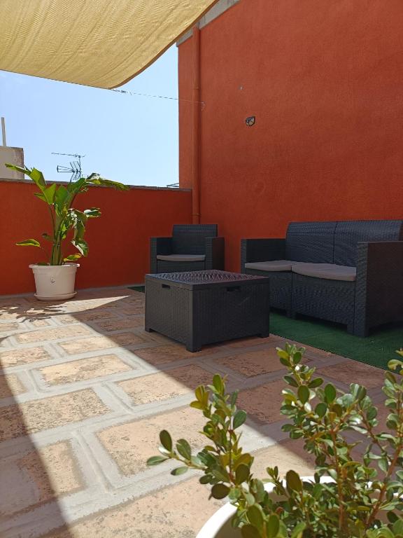 Posezení v ubytování Mirage B&B