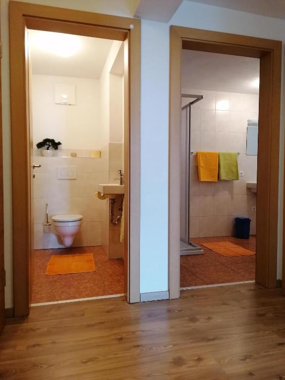 Kúpeľňa v ubytovaní Embacher Marianne - Rotharlhof