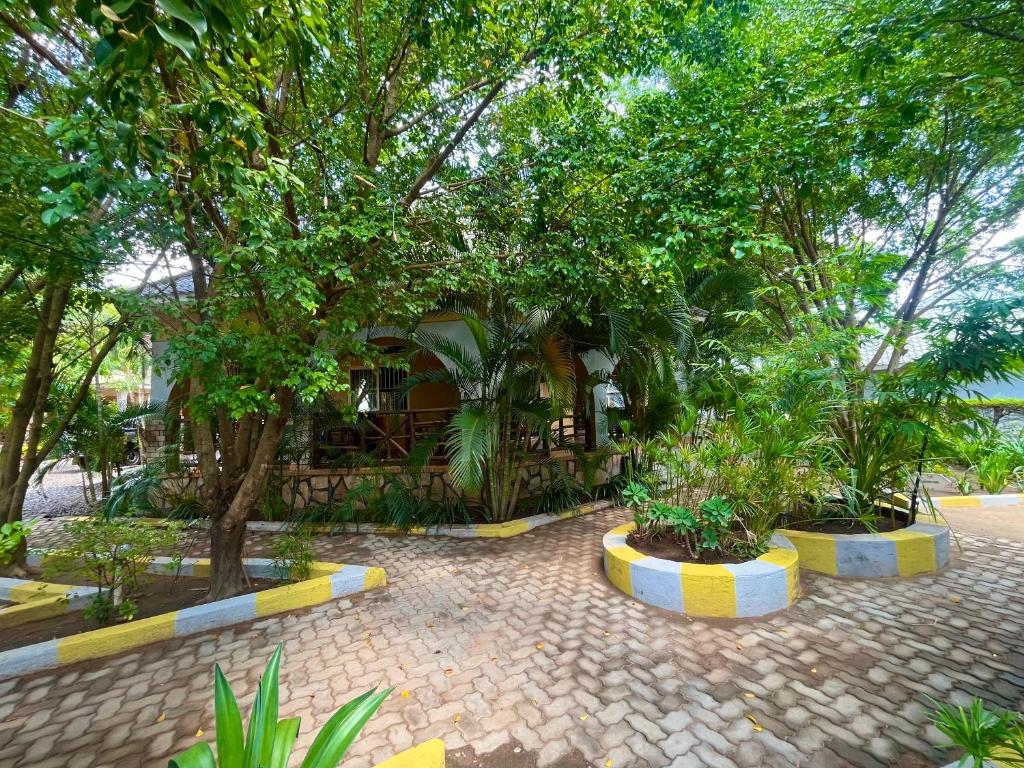 Zahrada ubytování Lavic Country Resort Adjumani