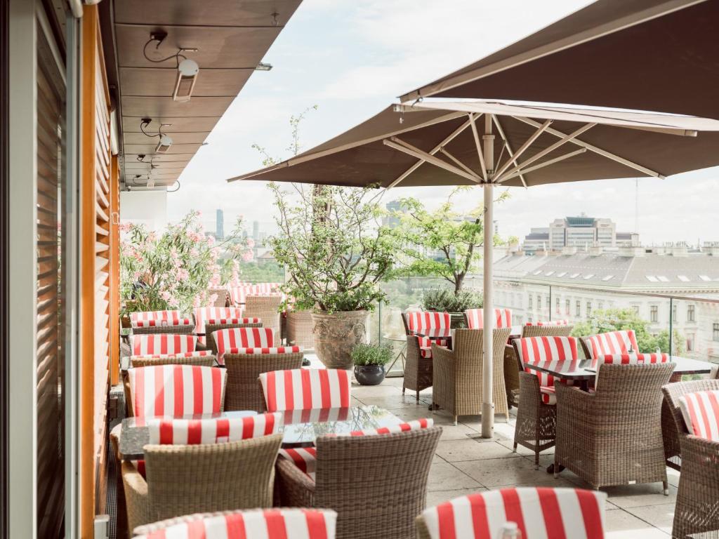 Posezení v ubytování Grand Ferdinand Vienna – Your Hotel In The City Center