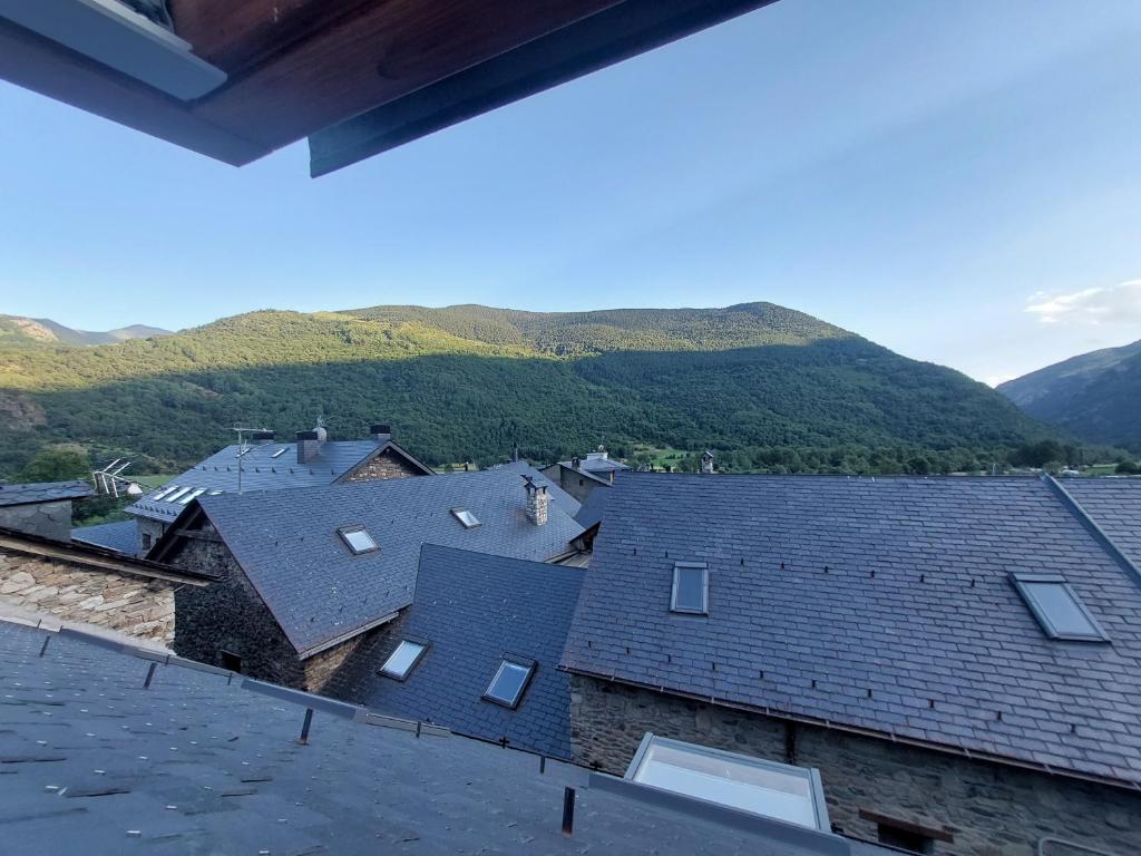 Nespecifikovaný výhled na hory nebo výhled na hory při pohledu z apartmánu
