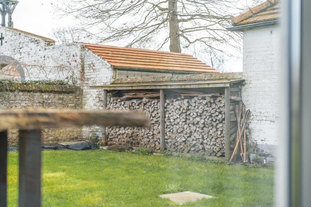 Zahrada ubytování Klaverhoeve Stene