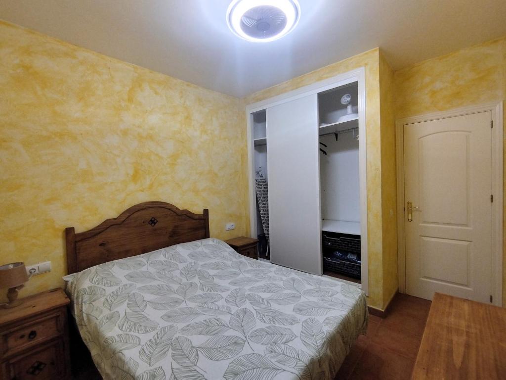 Postel nebo postele na pokoji v ubytování Apartamento OsMa