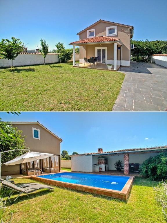 Bazén v ubytování Ema Holiday Home nebo v jeho okolí