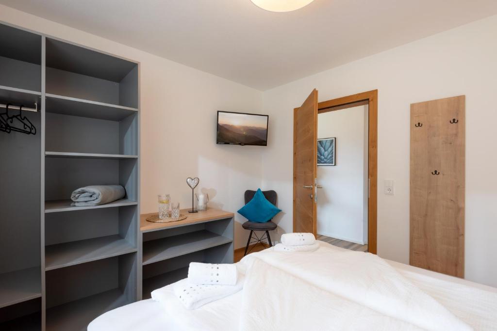 Posteľ alebo postele v izbe v ubytovaní Ferienwohnung Gartner