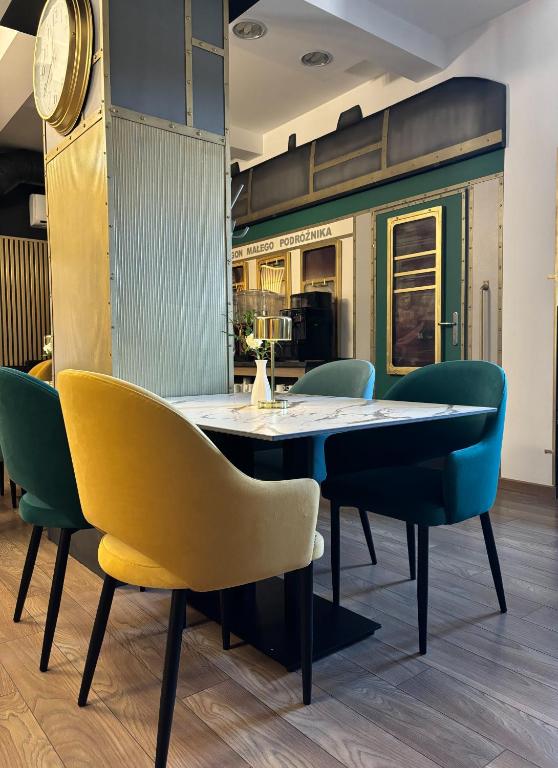 Posezení v ubytování Hotel Przystanek Torun