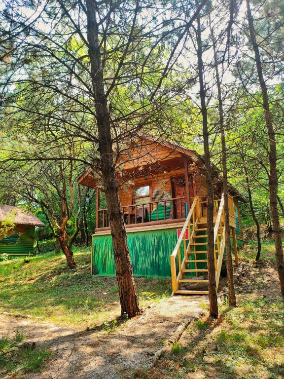 Zahrada ubytování Çampınarı Doğa Evleri & Restaurant