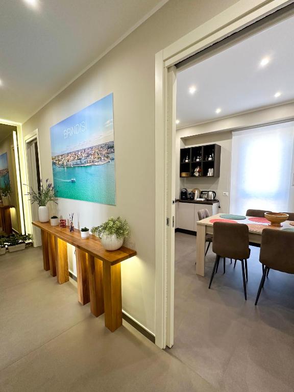 Kuchyň nebo kuchyňský kout v ubytování Agorà Connect Space
