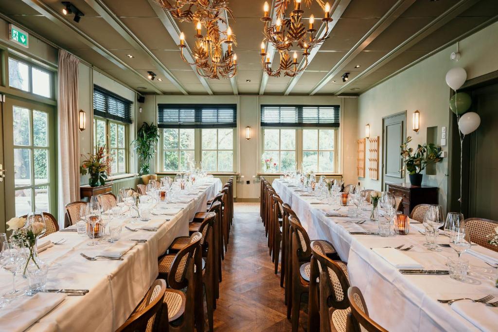 Restaurace v ubytování Boetiekhotel De Kastanjehof