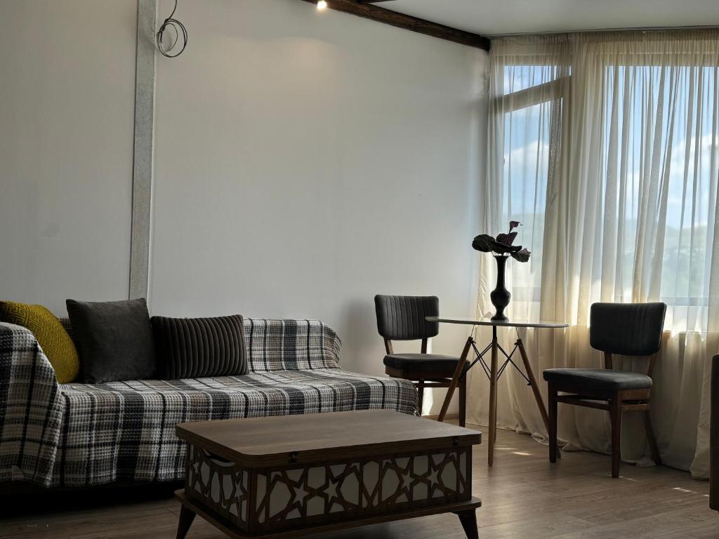 Posezení v ubytování Guest House Elene