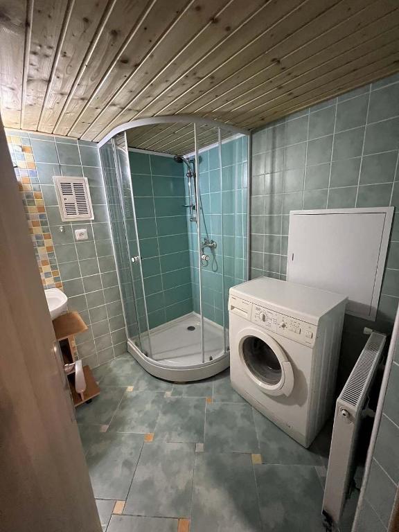Koupelna v ubytování Chaloupka Krkonoše