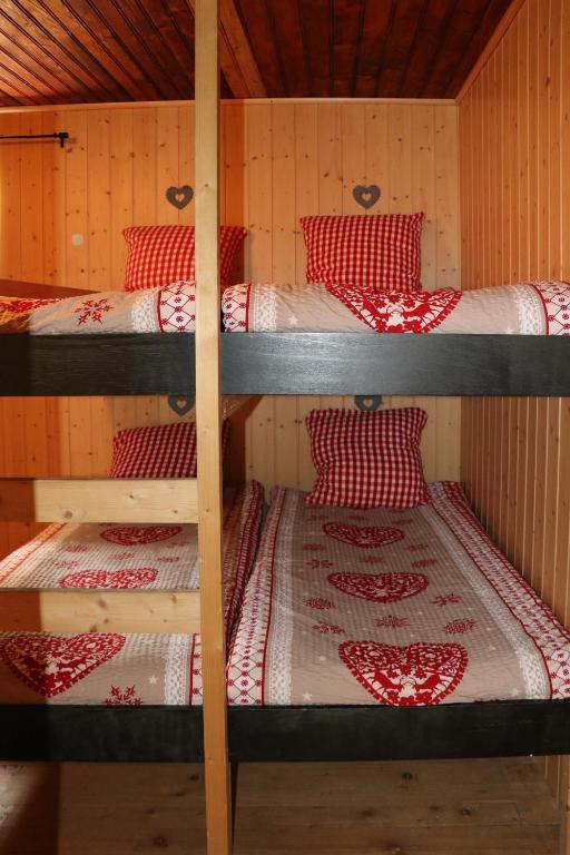Postel nebo postele na pokoji v ubytování Ô Bercail
