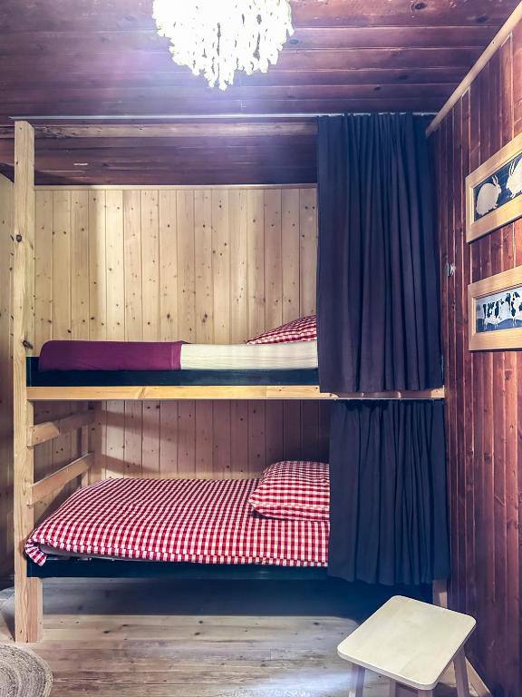 Postel nebo postele na pokoji v ubytování Ô Bercail