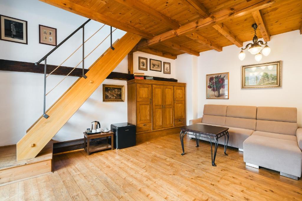 Istumisnurk majutusasutuses Hotel Leonardo