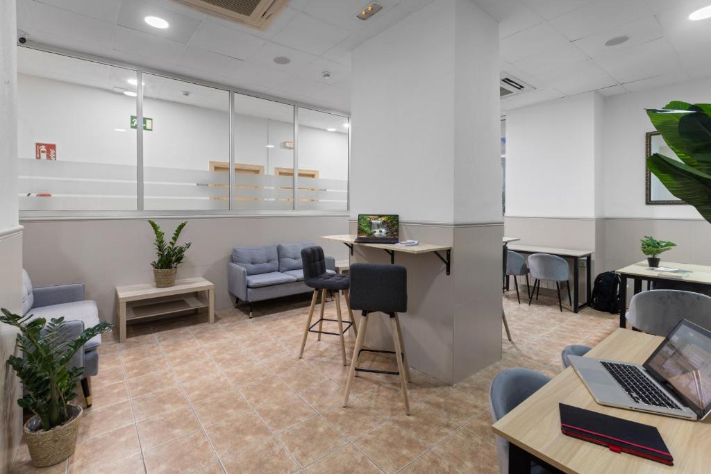 Posezení v ubytování Vas Málaga Ciudad