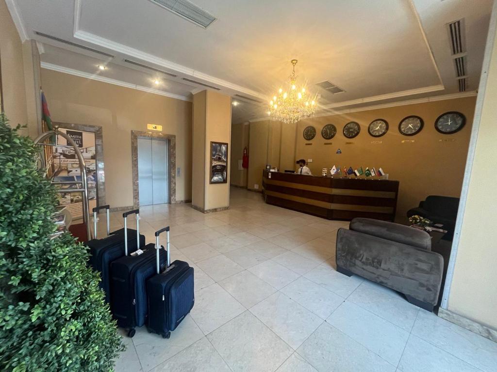 Vstupní hala nebo recepce v ubytování Smith Hotel