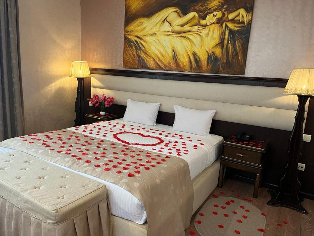 Postel nebo postele na pokoji v ubytování Smith Hotel