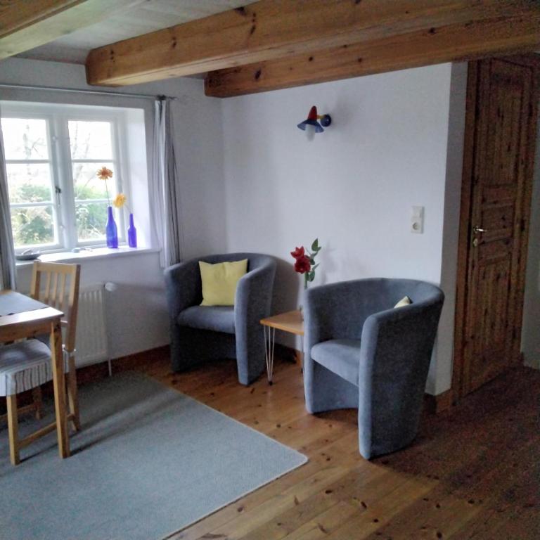 Posezení v ubytování Friesenhaus Anke