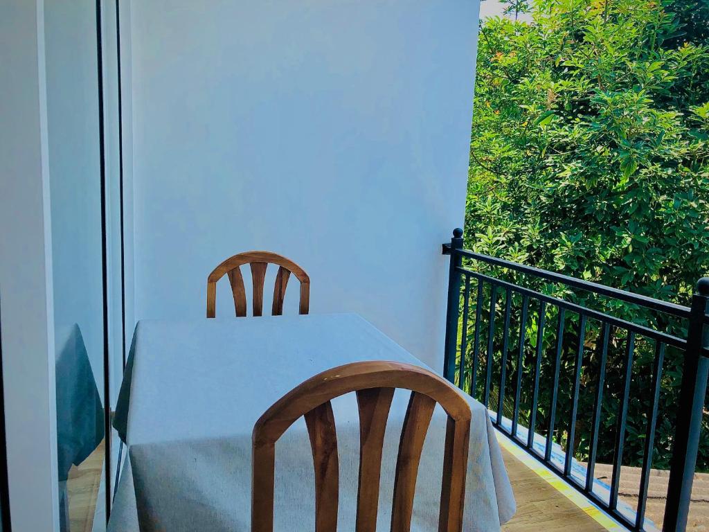 Balkón nebo terasa v ubytování Relax Inn