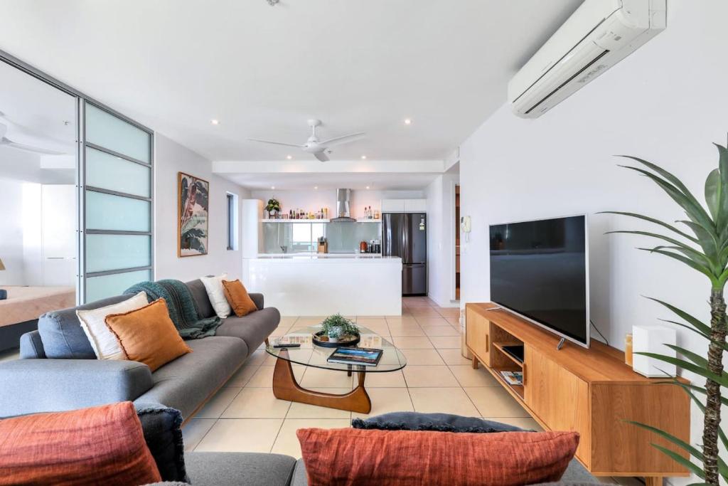 TV a/nebo společenská místnost v ubytování Simply The Best