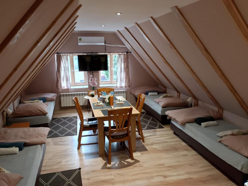 Część wypoczynkowa w obiekcie Apartament Rynek 30