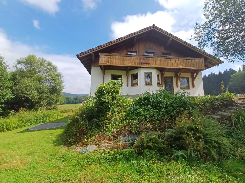 Zahrada ubytování Ferienwohnung am Ulrichsgrünbach
