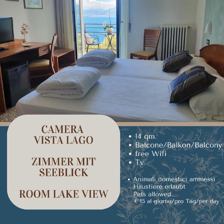 Postel nebo postele na pokoji v ubytování Hotel 2 Palme