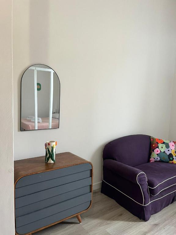 Posezení v ubytování Colosseo Living Suites