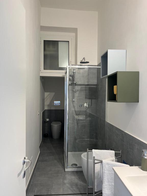 Koupelna v ubytování Colosseo Living Suites