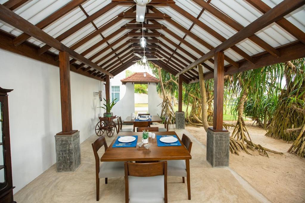 Zahrada ubytování Villa Oceana Hikkaduwa