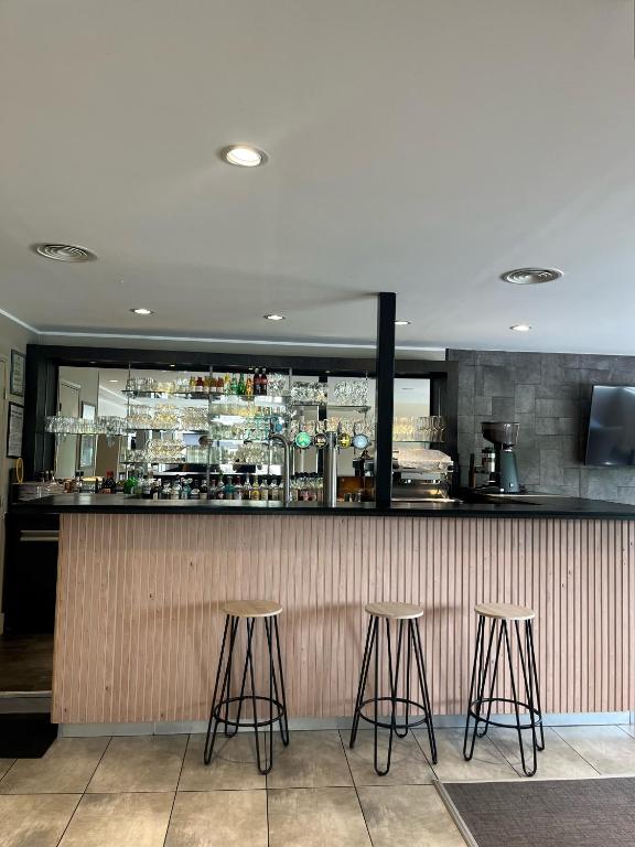 Lounge nebo bar v ubytování Parc Hôtel