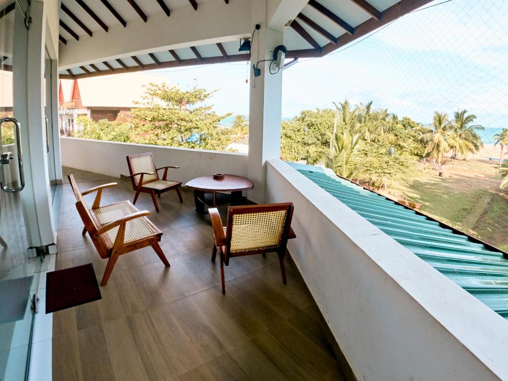 Balkón nebo terasa v ubytování Baden Beach Hotel