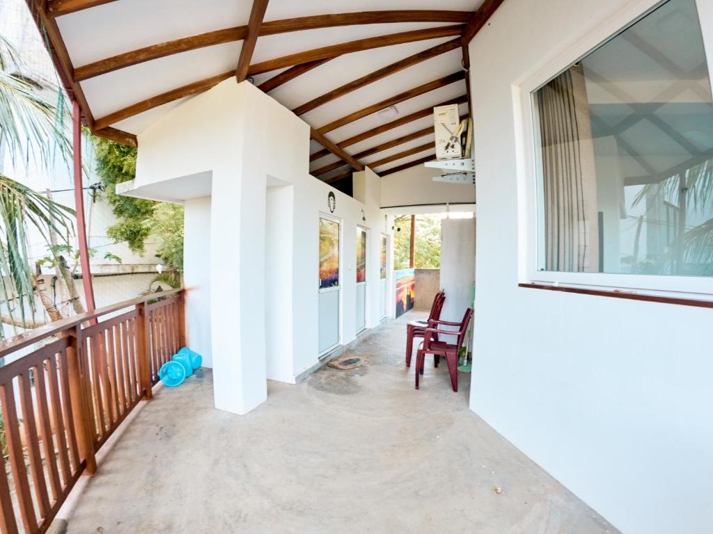 Balkón nebo terasa v ubytování Baden Beach Hotel