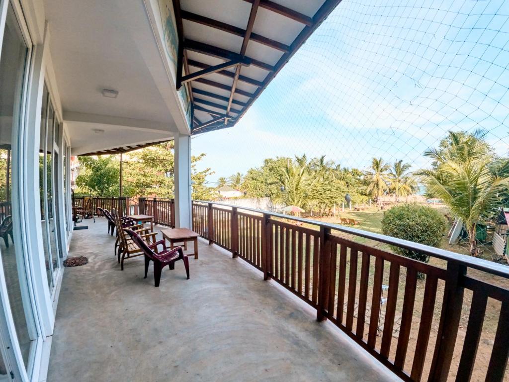 Balkón nebo terasa v ubytování Baden Beach Hotel