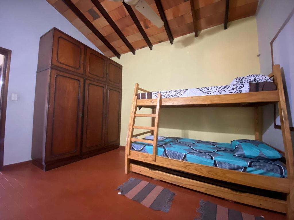 Postel nebo postele na pokoji v ubytování Villa Morra house III