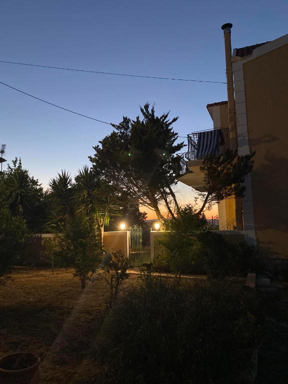 A garden outside Irini's Villa