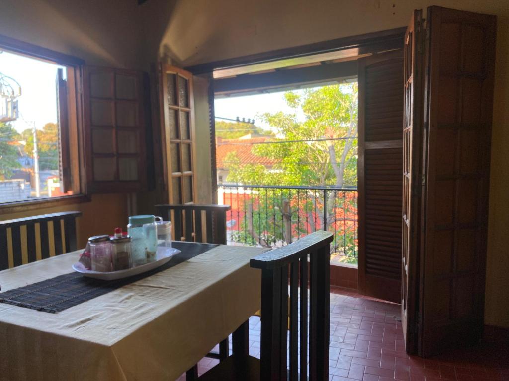 Balkón nebo terasa v ubytování Villa Morra house III
