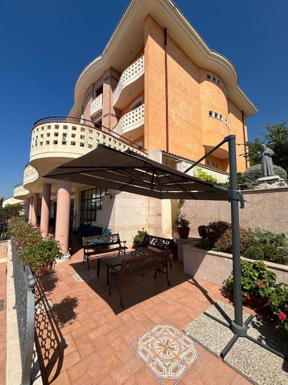 Balkón nebo terasa v ubytování Hotel Valle Rossa