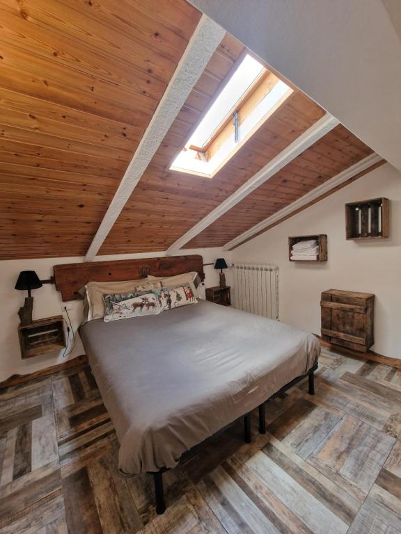 Postel nebo postele na pokoji v ubytování B&B Le Ciaf