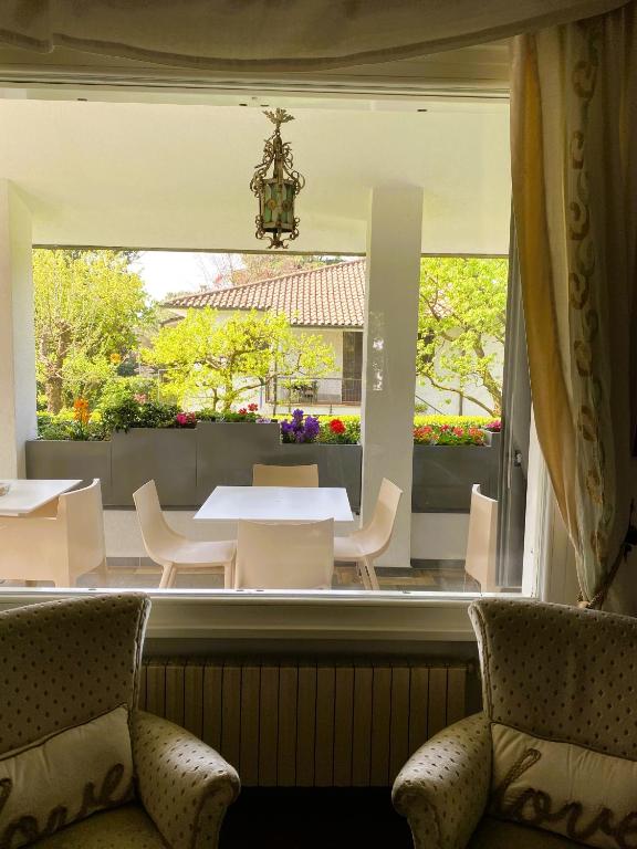 Posezení v ubytování B&B Villa Tersius