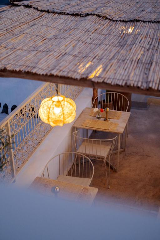 Restaurace v ubytování Riad Zi