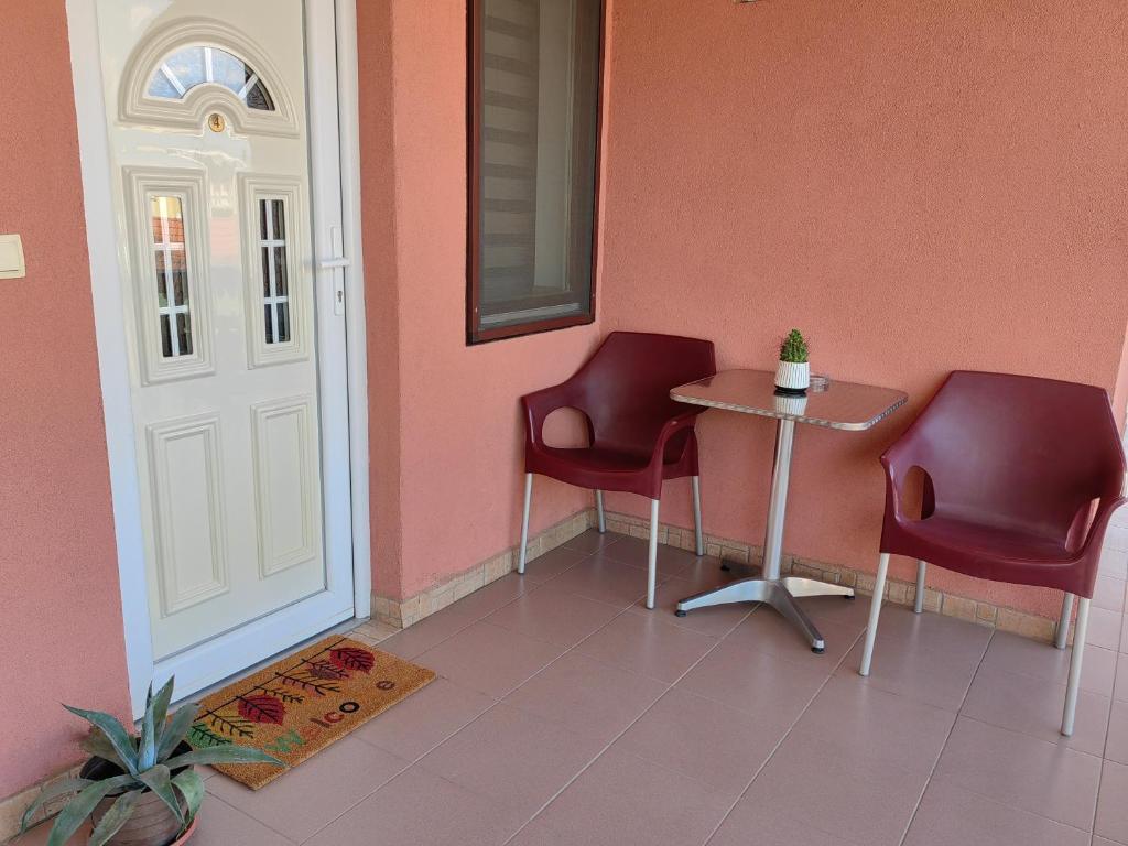 Posezení v ubytování Orient Apartman