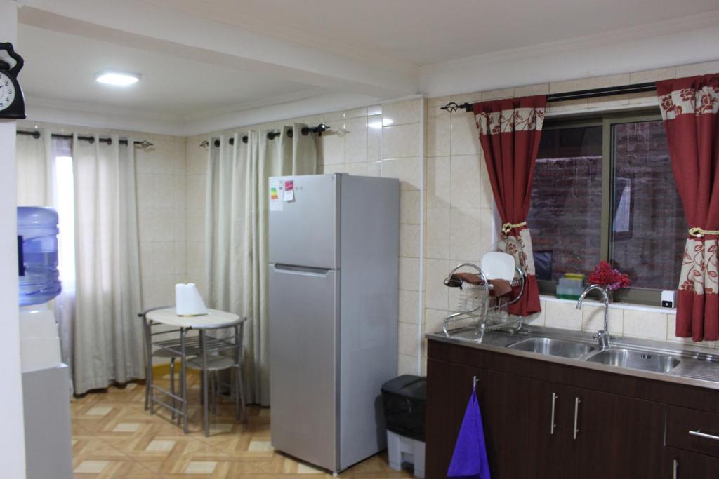 Cucina o angolo cottura di Hostal Familiar S&G