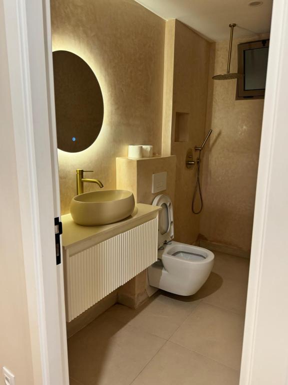 Koupelna v ubytování belle vue appartement al hoceima
