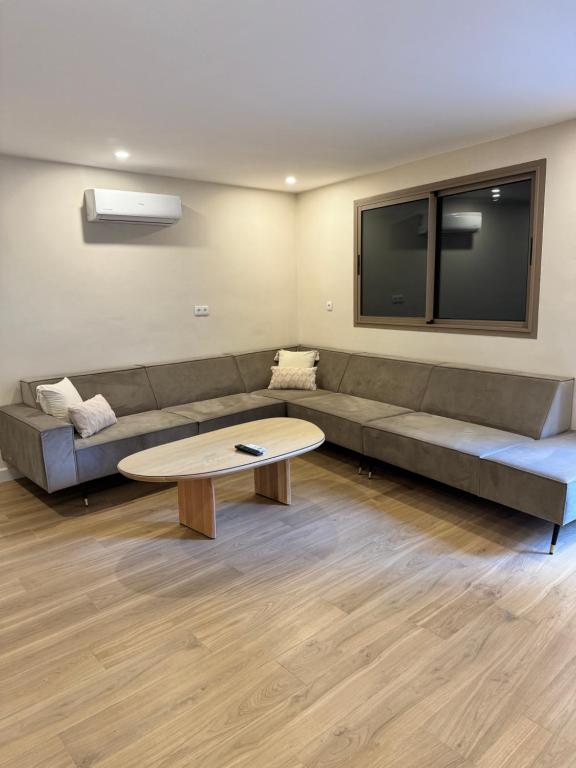 Posezení v ubytování belle vue appartement al hoceima