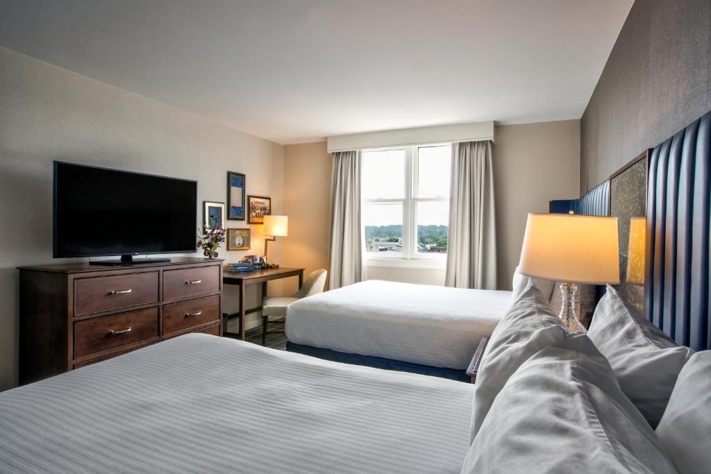 Postel nebo postele na pokoji v ubytování Hotel Gettysburg