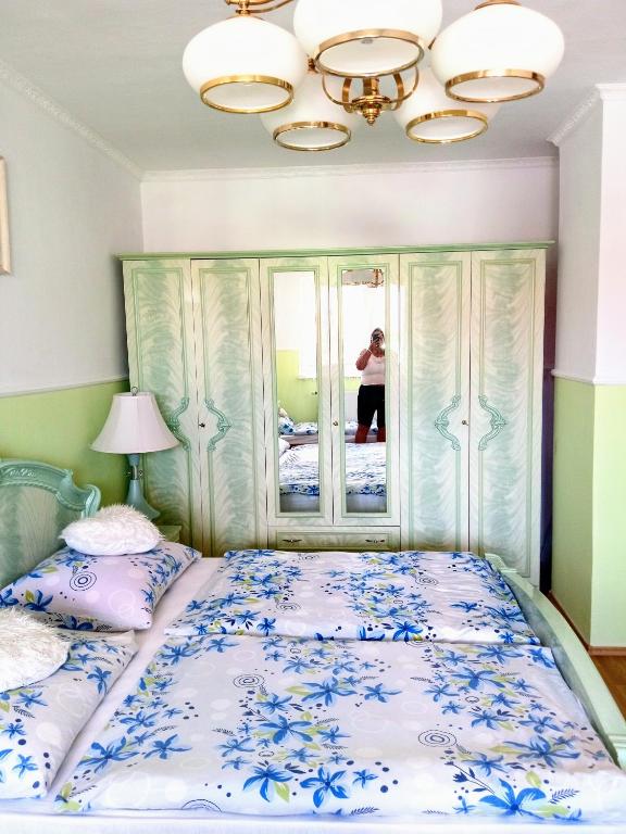 Postel nebo postele na pokoji v ubytování Apartmany a Chata Agy
